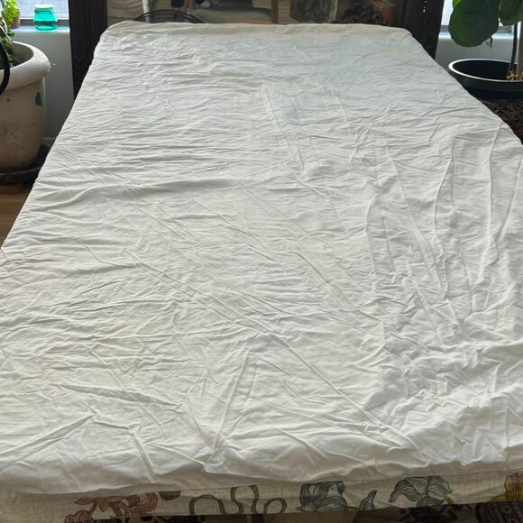 Threshold Duvet Cover Full Queen and 2 Pillow Cases Botanical Floral 100% Cotton - Picture 7 of 13